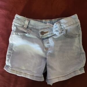 Light Blue Denim Girld Shorts